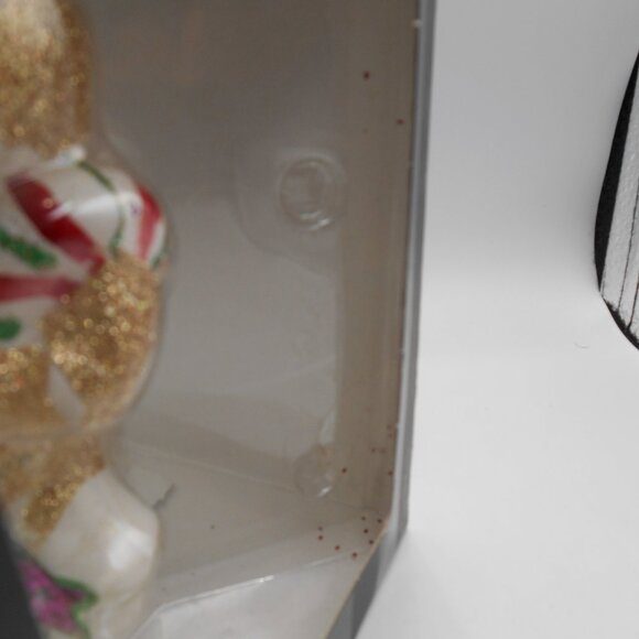 RADKO CELBRATIONS HAND CRAFTED CLASS GINGERBREAD MAN & CANDY CANE 2014 ORNAMENT - Picture 8 of 10